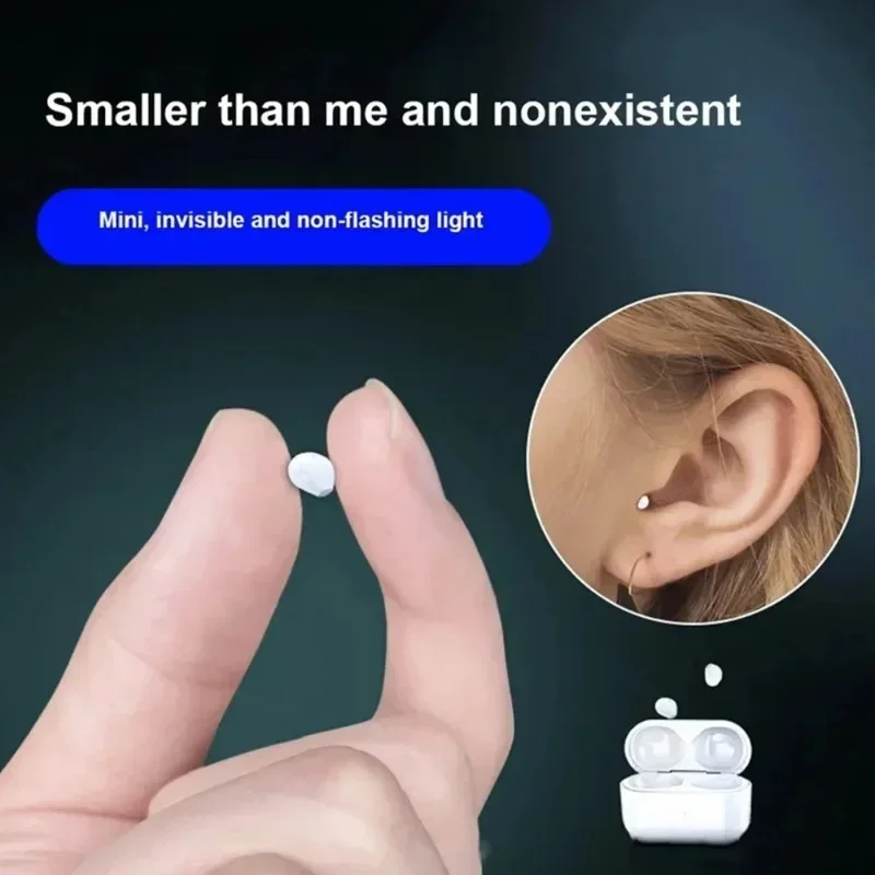 Wireless Earbuds Tws - 보이지 않는 이어폰 미니 헤드폰 Bluetooth